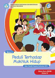 Jual lks sd tematik kelas 4 tema 3 semester 1 2020 kota madiun Buku Guru Tema 3 Peduli Terhadap Makhluk Hidup Sd Mi Kelas Iv Kurikulum 2013 Edisi Revisi 2017 Buku Sekolah Elektronik Bse