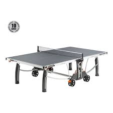 It provides a great way of killing some time while bonding with family, friends or colleagues, and shedding a few pounds of weight in the process. Cornilleau 500m Crossover Outdoor Ping Pong Table