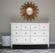 Nursery Progress Ikea Hemnes Dresser Erin Spain Ikea Hemnes Dresser Black Nursery Furniture Ikea Hemnes