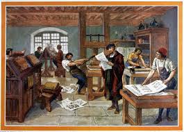 Johann gutenberg is commonly credited as the inventor of the printing press and the father of the modern printed book. Johann Gutenberg S Printing Press 1450s Stock Image V290 0060 Science Photo Library