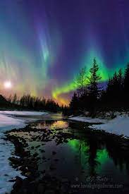 Aurora Moonset By Cj Kale 500px Beautiful Nature Aurora Borealis Northern Lights Nature Photography