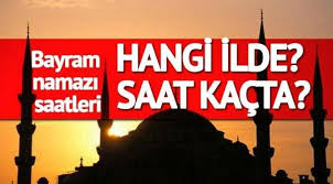 Bayram namazı kılınmayan yerlerde ise, fecirden (sabah namazı vakti girdikten) sonra başlar. Bayram Namazi Saat Kacta Sehir Sehir Bayram Namazi Saatleri 2020 Kurban Bayrami Son Dakika Haberleri