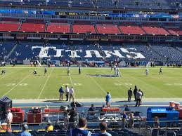 Nissan Stadium Section 136 Row S Seat 8 Tennessee Titans