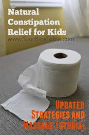 How To Overcome Chronic Constipation In Children Your Kid S Table