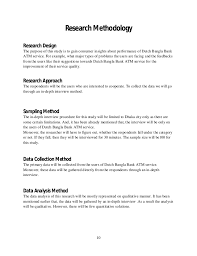 Biomedical researchers would benefit from using the checklists for different study types to ensure the essential details are included in the methods. Methodology Part Of A Research Paper