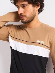 BOSS Balance Corporate Long Sleeve Loungewear Top