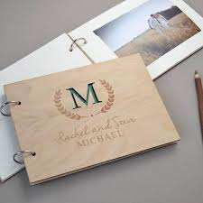 Personalised Monogram Wedding Guest Book Rustic Wedding Etsy In 2020 Rustic Wedding Guest Book Vintage Wedding Guest Book Wooden Guest Book