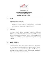 Kumpulan kertas kerja by kongres bahasa melayu sedunia (1995? Kertas Kerja Sehari Bersama Kaunselor