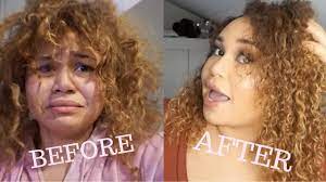 While products can help soothe the symptoms, one of the best ways to revive very damaged hair is to start fresh and get a cut. How To Bring Your Curls Back To Life Reviving Damaged Curly Hair Youtube