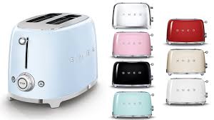 smeg toaster 50s style smeg toasters