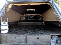The pickup truck is built to be the new standard in function, form and utility — ready for work and the weekend. Diy Camper Shell Liner Take The Truck