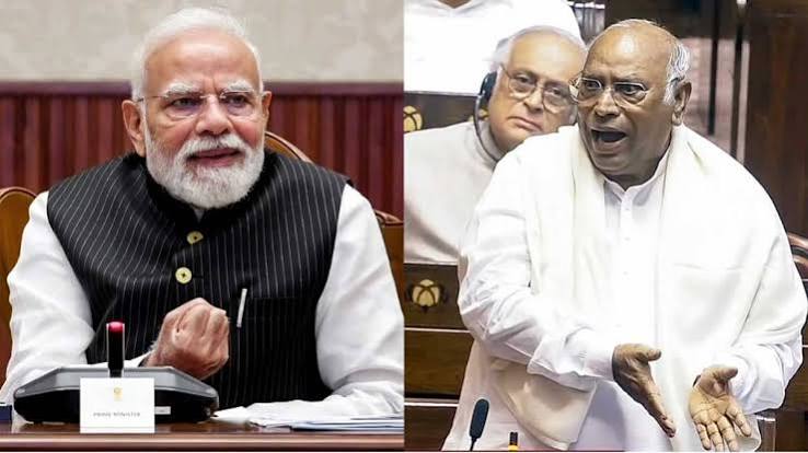 लोकसभा में राज्यवार सीटों की संख्या अगले 25 साल तक बरकरार रखें', कांग्रेस अध्यक्ष खड़गे ने परिसीमन को लेकर PM मोदी को लिखी चिट्ठी | Republic Bharat