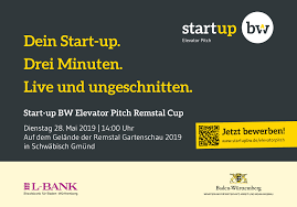 Regional Cup Ostwurttemberg Des Start Up Bw Elevator Pitch Schwabisch Gmund