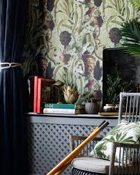 Download the background for free. Exotic Menagerie Light Wallpaper New In