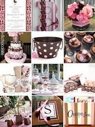 Pink Brown Shower Inspiration Celebrations At Home Brown Baby Shower Ideas Baby Shower Pink Baby Shower