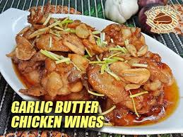 Garlic Butter Chicken Wings Panlasang Pinoy Meaty Recipes Recipe Garlic Butter Chicken Chicken Wings Butter Chicken