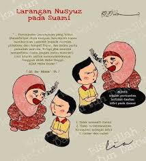 Nusyuz Adalah Perbuatan Ketidak Taatan Istri Pada Suami Kutipan Pernikahan Motivasi Kartun