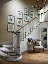 15 Awesome Arranging Pictures On A Stair Wall Ideas Freshouz Com Stairs Design Interior Stairs Design Interior Stairs