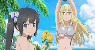 Is It Wrong To Try To Pick Up Girls In A Dungeon Ii Ova Teases Hestia In Swimsuit In Video Is It Wrong To Try To Pick Up Danmachi Anime