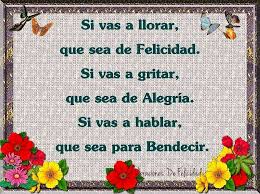 Resultado de imagen para si vas a llorar que sea de felicidad