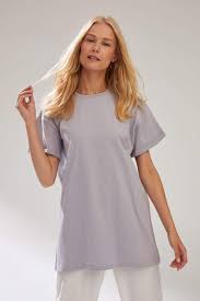 Grey Kadin Relax Fit Basic Kisa Kollu Tunik 1464801 Defacto 2020 Kadin Tunik Fit