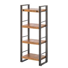 regal manchester iv akazie massiv metall ars manufacti online kaufen bei woonio meubles en ligne mobilier de salon etagere