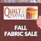 Fall Fabric Sale — Southeastern Quilt and Textile event image