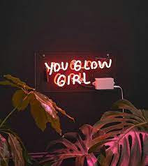 Neon You Glow Girl Neon Quotes Neon Signs Neon Words Www.ecopetit.cat download neon quote wallpaper wallpaper sekolah sumber :