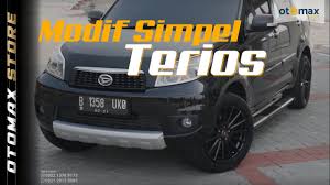 Modifikasi daihatsu taruna yg bertema konsep elegan d.balut dengan warna kombinasi putih hitam yg mengutamakan. Ganti Velg Mobil Daihatsu Terios Pakai Velg Vossen Ring 18 By Otomax Youtube