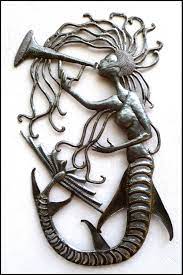 Pin On Haitian Metal Art