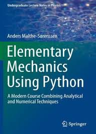 Elementary Mechanics Using Python Pdf Elementary Lectures Notes Physics