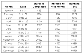 how to complete the 365 day burpee challenge s s blog