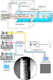 The particular shape of the thiele tube allows the oil to circulate via a convection current, thus producing an oil bath. Experimental Study Of Double Emulsion Formation Behaviors In A One Step Axisymmetric Flow Focusing Device Sciencedirect