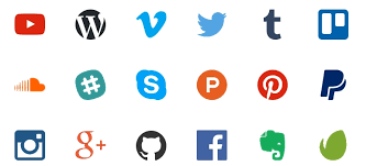 Social media icons transparent background free. 37 Free High Quality Beautiful Social Media Icon Sets For Your Website