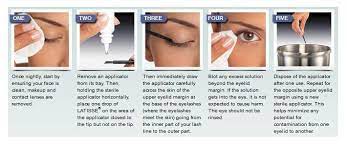 Before getting started, be sure to remove makeup and contacts. Latisse Elkhorn Vision Center