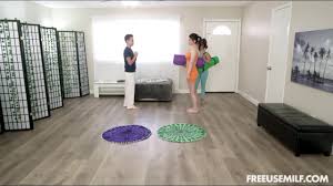 Freeuse yoga for mental and physical stress with Isabella Nice and Aviana Violet