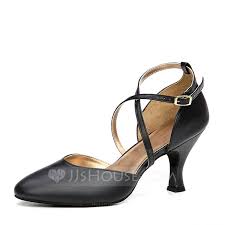 womens real leather heels ballroom dance shoes 053153266