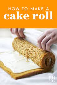 5 Steps To Make The Most Impressive Cake Roll Ever Cake Roll Recipes Cake Roll No Bake Cake