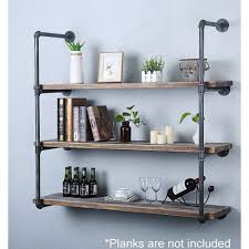 Industrial pipe shelves seem to be popping up everywhere. Pin On Home Decor