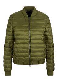 Comma Quilted Jacket In A Metallic Look In 2021 Quilted Jacket Jackets Bomber Jacket Fashion