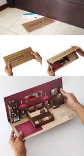 Ikeaはdmもスゴかった美麗な寝室が飛び出すダイレクトメールikea Flat Pack Direct Mailer Direct Mailing Marketing Ideas Of Di Brochure Design Creative Creative Brochure Pamphlet Design