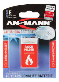 Smoke detectors use two kinds of sensors to tip you off when there's trouble. Lithium Battery For Smoke Detector 9v Pp3 Ansmann Ag