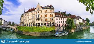 The highest gdp/pc is in central slovenia, where the capital city ljubljana is located, which. Ciudad De Liubliana Capital De Eslovenia Imagen De Archivo Imagen De Asoleado Eslovenia 163984163