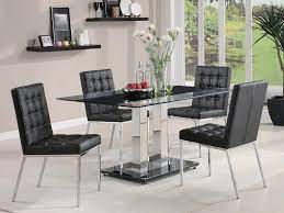 Dining Room Collections Glass Top Dining Table Modern Dining Room Dining Room Furniture Sets