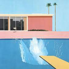 Maybe you would like to learn more about one of these? David Hockney A Bigger Splash Canvas 30 X30 On Super Gallery Frames Ebay Peinture Art Mural Toile Tableau