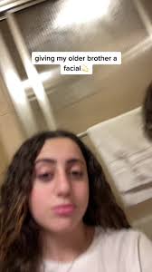 Giving My Brother A Facial