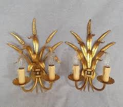 Maybe you would like to learn more about one of these? Lot Art A Pair Of Hollywood Regency Style Wall Lights