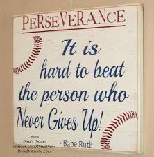 Baseball Decor Baseball Sign Baseball Quote Wooden Baseball Etsy Babe Ruth Quotes Baseball Wall Decor Baseball Wall