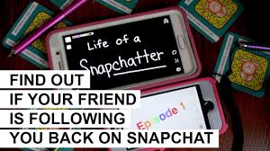 Tap in the search bar, and type in the name of the user you are looking for. Find Out If Someone Is Following You Back On Snapchat Ep 1 Youtube