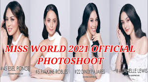 Maybe you would like to learn more about one of these? Miss World 2021 Candidates In Their Official Photoshoot Youtube
